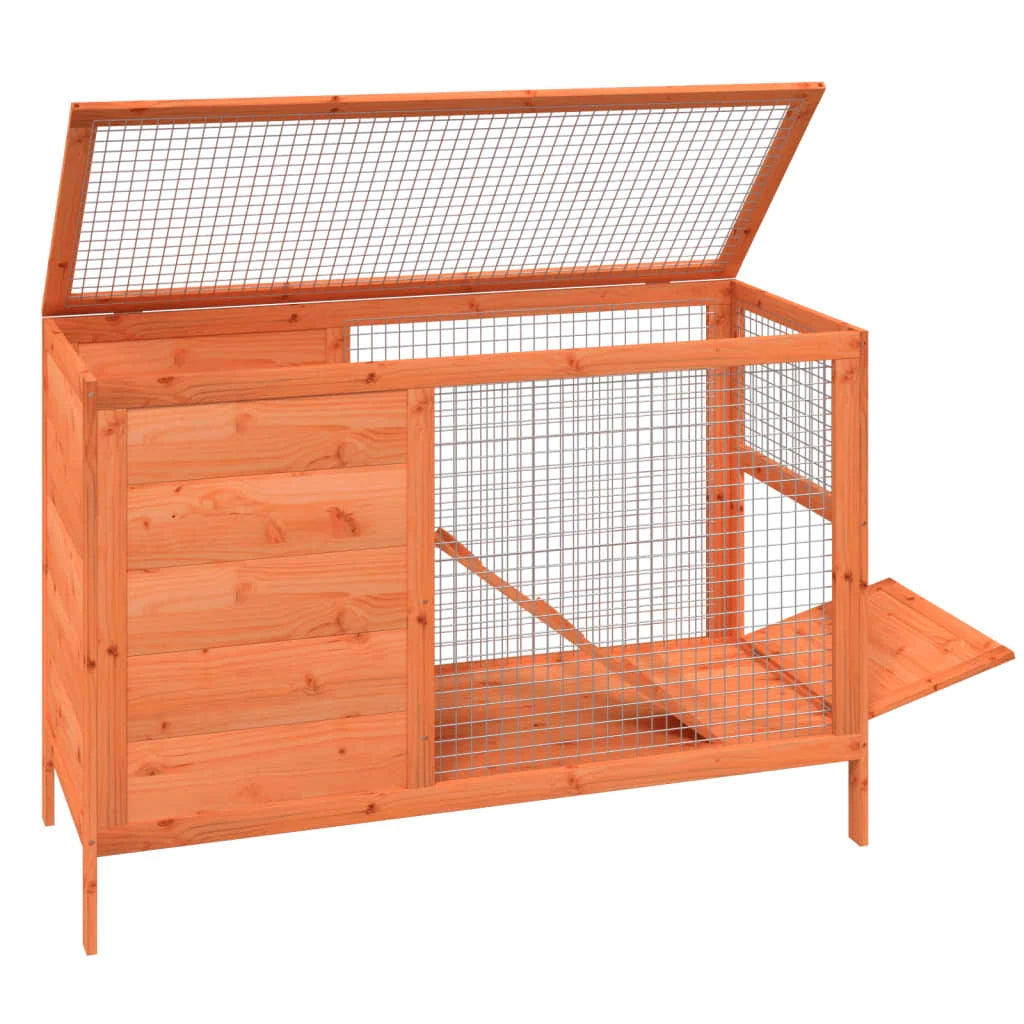 Credenza 103 x 44 x 69,5 cm in legno di pino massiccio marrone 02_0041935