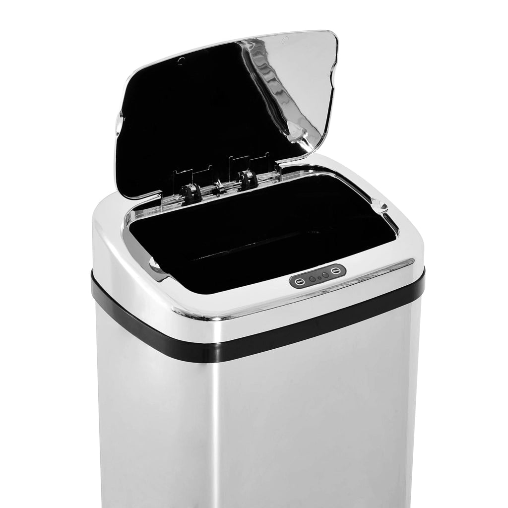 PATTUMIERA Con Sensore 67 L Acciaio Inox Argento