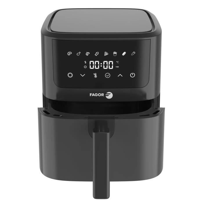 Friggitrice senza olio - FAGOR - Airfryer FGR65 - Capacità 6,5L - 8 programmi di cottura - 1600W