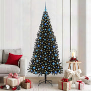 Albero di Natale con 300 LED con supporto Nero 210 cm PVC 3396494