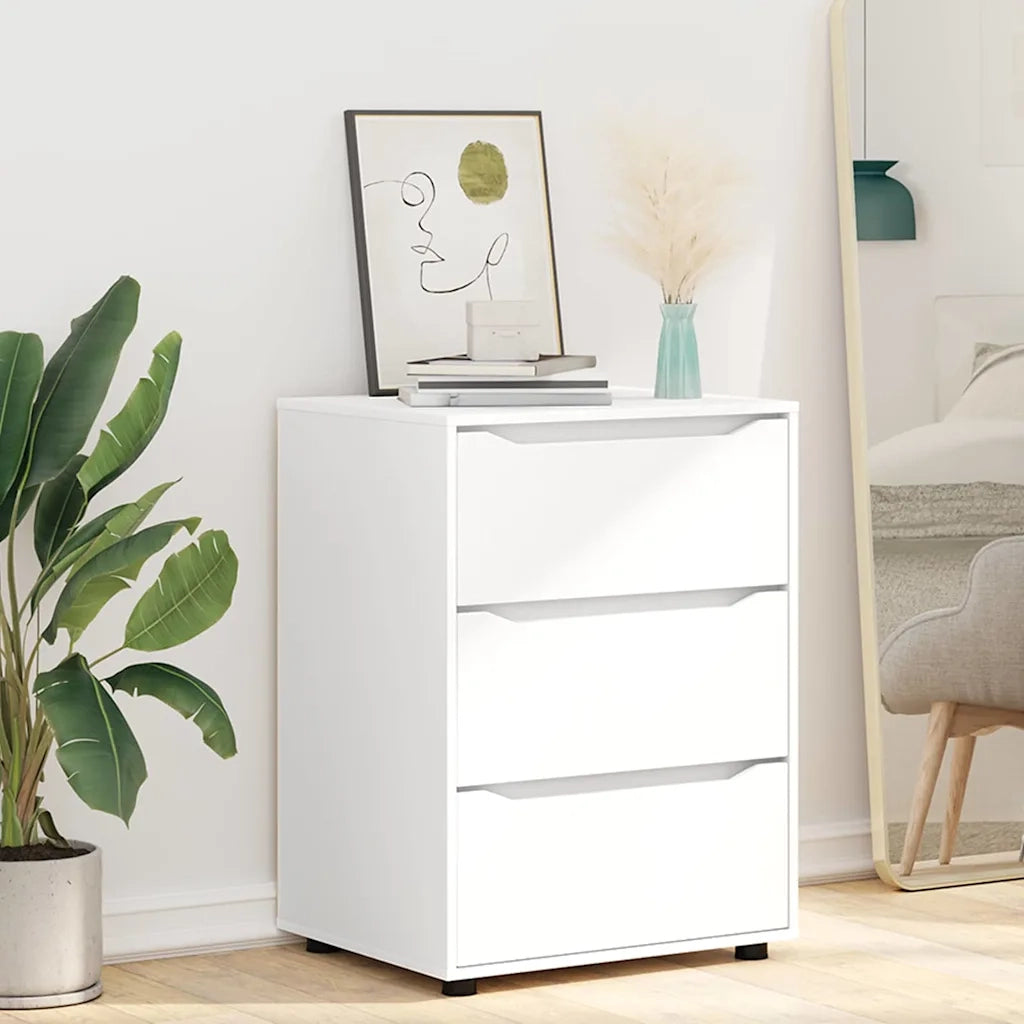 Armadio Bianco 60 x 48 x 81 cm Legno multistrato