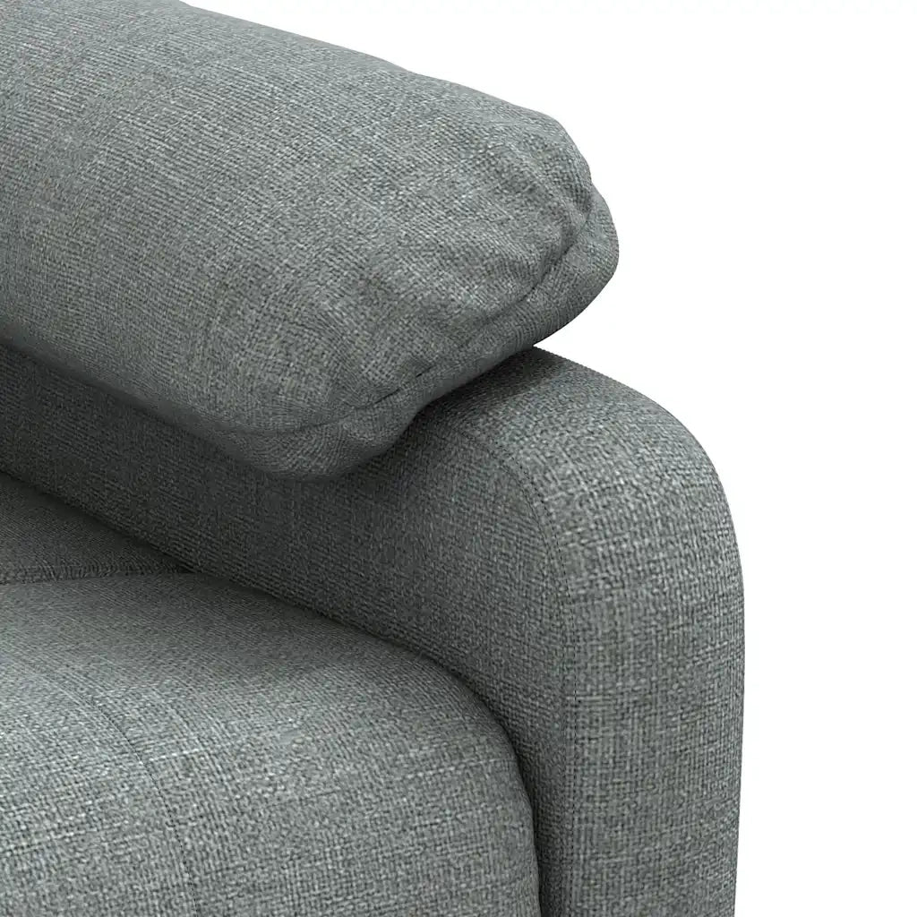 Poltrona Reclinabile in Tessuto Grigio Scuro 289663