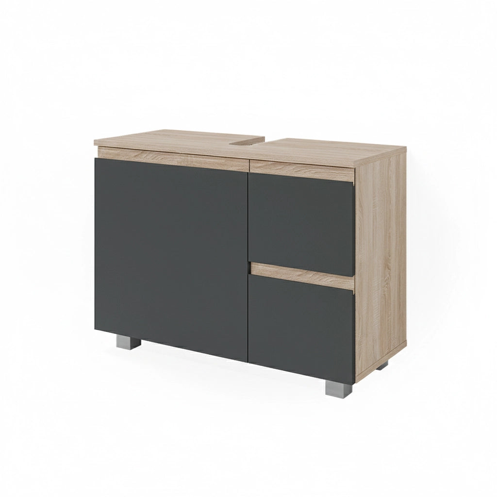 Vicco Mobile sottolavabo per bagno Antracite 80 x 60.8 cm