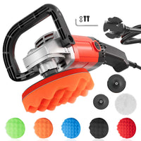 Lucidatrice 1200W  Levigatrice a 6 livelli fino a 3000rpm Smerigliatrice rotativa Set