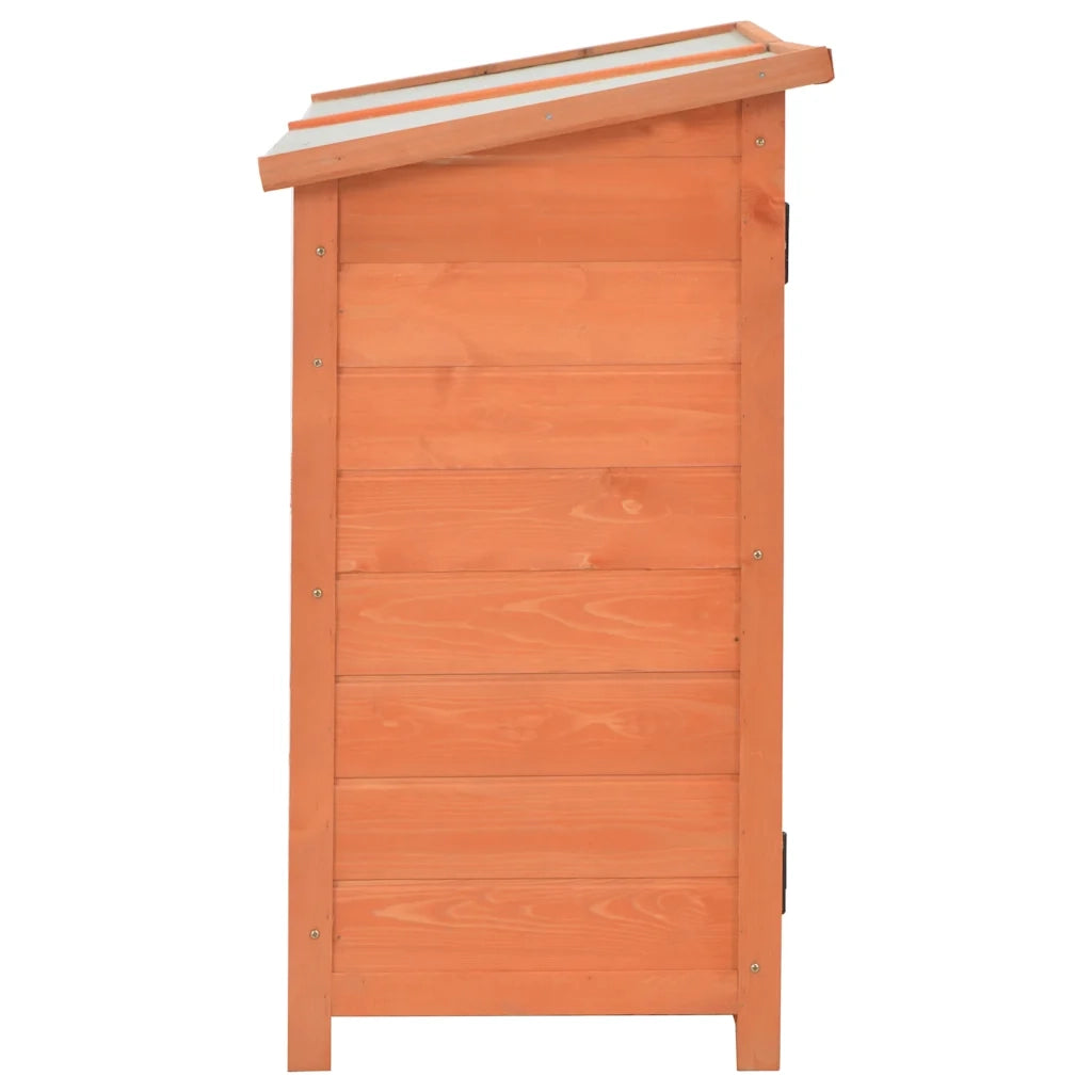 Capanno per Attrezzi in Legno 128x42x91 cm CFW5510242
