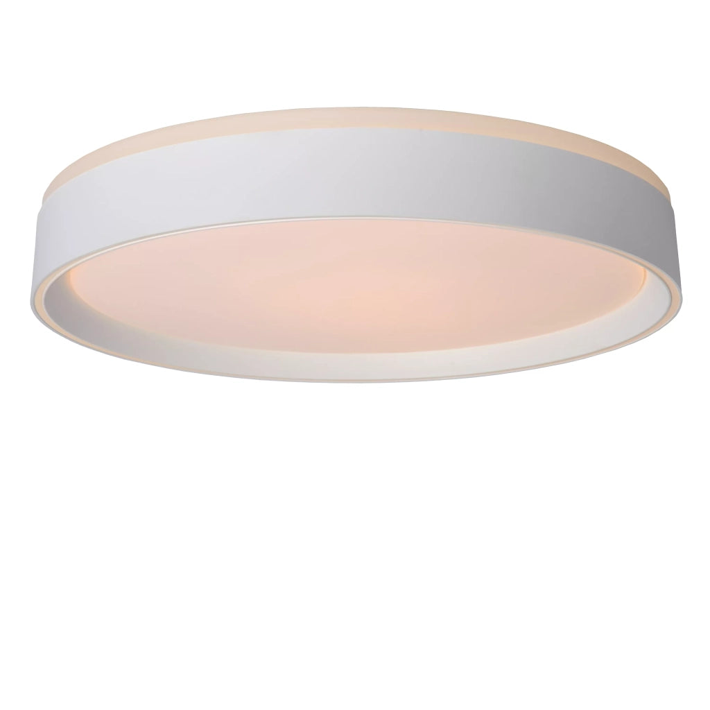 Plafoniera LED 40cm 24W bianca rotonda Lucide Nuria