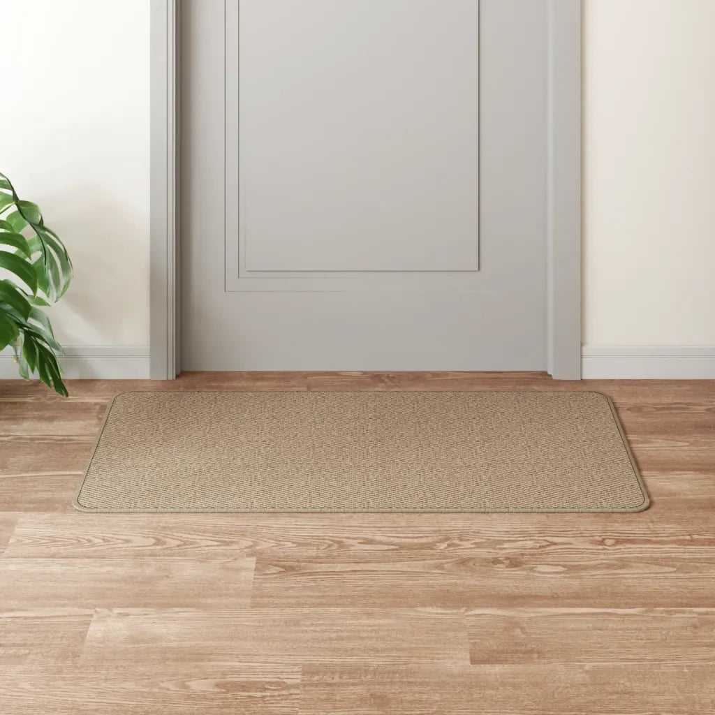 Tappeto del soggiorno | Tappeto Corsia Aspetto Sisal Sabbia 50x100 cm
