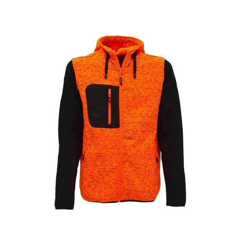 Felpa Orange Fluo Xxl Rainbow Upower