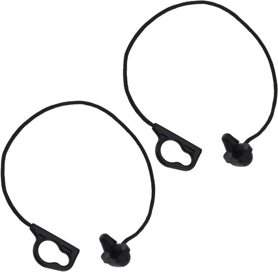 Pacco di Rulli per Auto Achterplank Plus - 13367836 - Set da 2 pezzi per CORSA D e CORSA E - Nero - Accessorio per Interno Auto