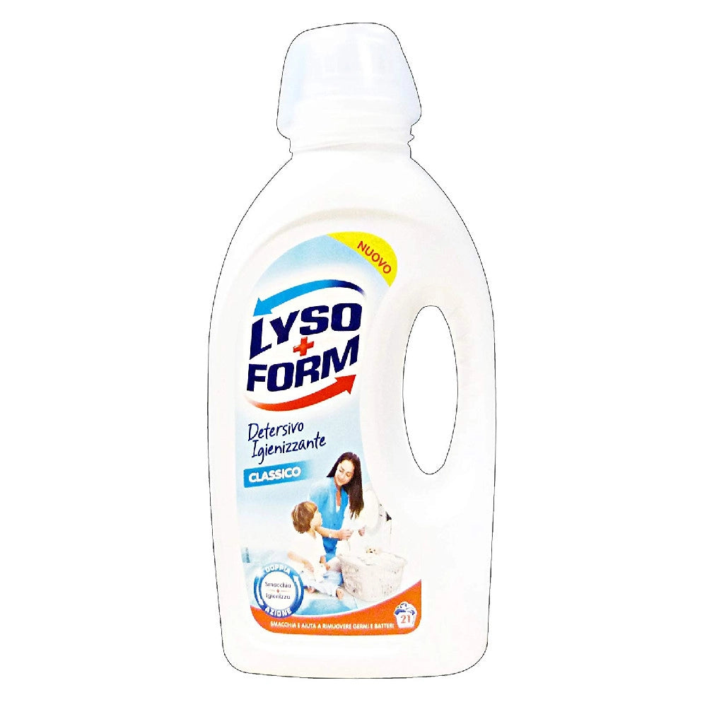 Multipack da 6 detersivi lyso form igienizzanti classici doppia azione 21 lavaggi