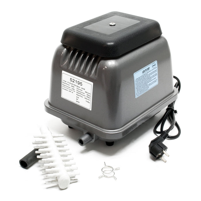 HJB-280 Ossigenatore acquario 280 l/min, Aeratore laghetto con funzione multi-speed