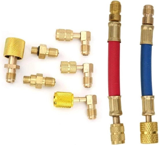 Adattatore per condizionatore d'aria refrigerante R134a R12-CT138
