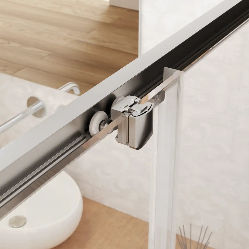 Box doccia 80x135 cm scorrevole vetro temperato 6mm trasparente h190 | Lipari