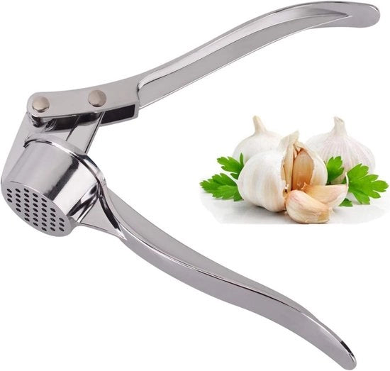 Knoflookpers professionale per cucina - hakker di aglio - hakker di zenzero - hakker di aglio robusto - facile da pulire e duraturo - hakker di aglio manuale 

Specifica tecnica: 
- Materiale: 
- Dimensioni: 
- Peso: 
- Garanzia: