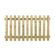 STECCATO IN LEGNO 180xh100 cm "POLLY 11" PER RECINZIONI GIARDINO ESTERNO