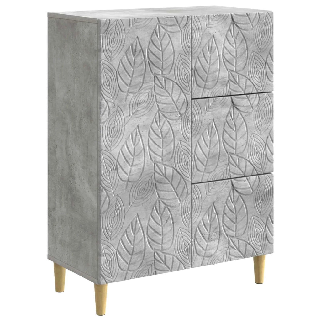Credenza Grigio Cemento 66 x 34,5 x 90 cm Legno ingegnerizzato 895088