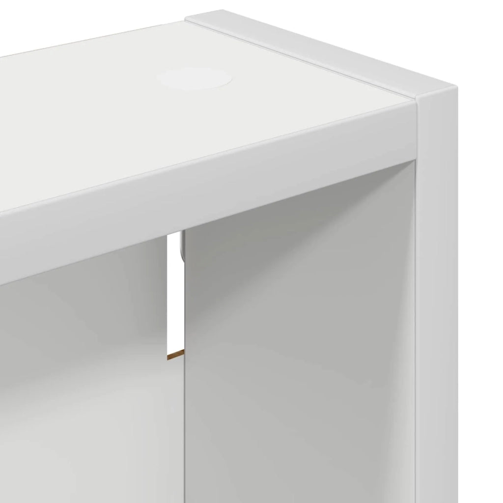 Armadio da bagno a muro con lo scaffale Bianco 30 x 10 x 50 cm
