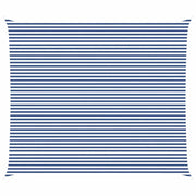 Vela Parasole | Telo Ombra | Vela da ombra solare Blu e Bianco 7 x 6 m