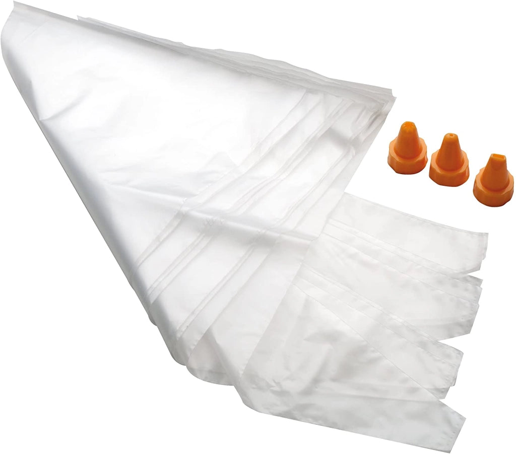 PEDRINI SAC A POCHE SET 10 SACCHETTI DECORAZIONE DOLCI + 3 BECCUCCI
