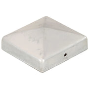 Tappi per Pali a Piramide 6 pz in Metallo Zincato 81x81 mm 145490