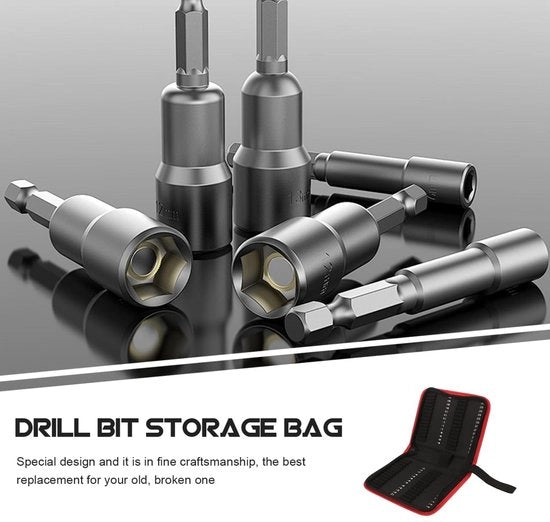 Organizzatore portatile per attrezzi - 22,8 x 22,8 x 22,8 cm - organizzatore per trapani - adatto per strumenti da banco - 1 pc
