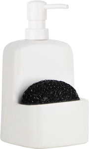 Dispensatore di sapone per cucina - 590 ml - ceramica - finitura opaca
