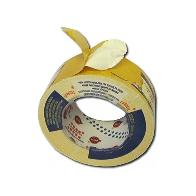Eurocel 721PPDA Nastro Biadesivo Alta Tenuta Supporto in Polipropilene 50 mm x 5 m colore Bianco