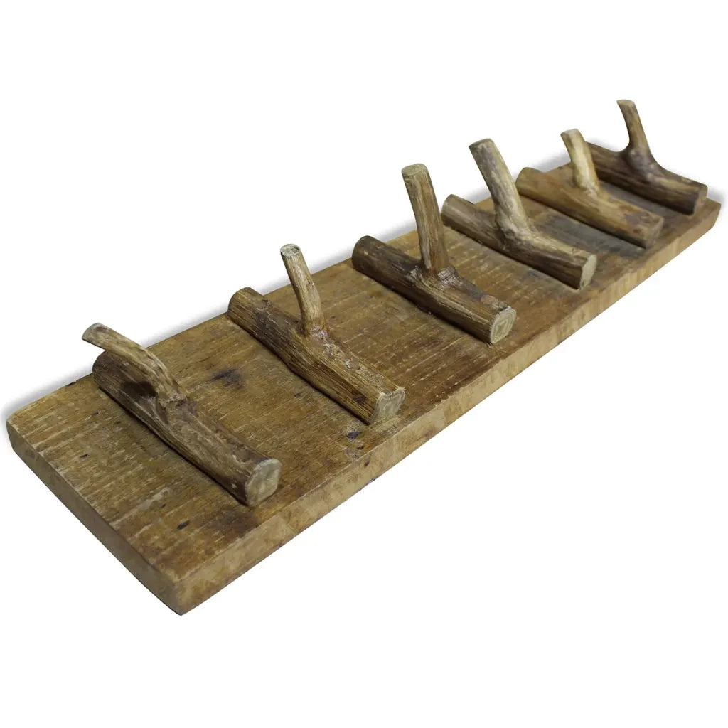 Appendiabiti in Legno di Recupero Misto 60x15 cm CFW9299260
