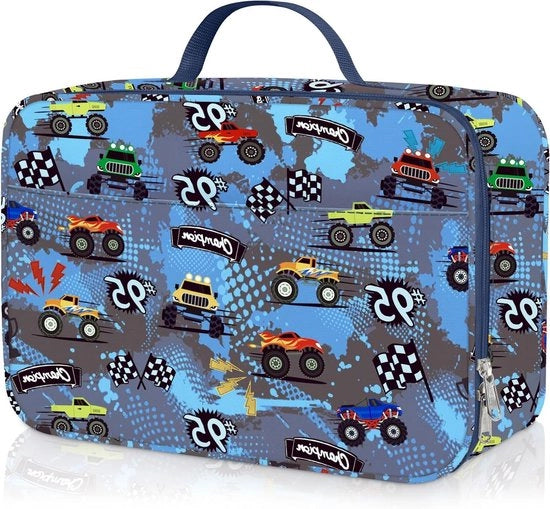 Borsa di Caricamento per Auto con Isolamento Termico per Bambini - Tema Furgone Bandiera
