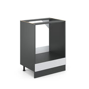 Vicco Mobile per forno da incasso Bianco casa di campagna 60 cm , PL Rovere