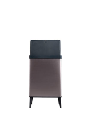 Pattumiera Alta 54L Keter Verto High 43,5x26,5x68,7 cm in Plastica Rosa Perla