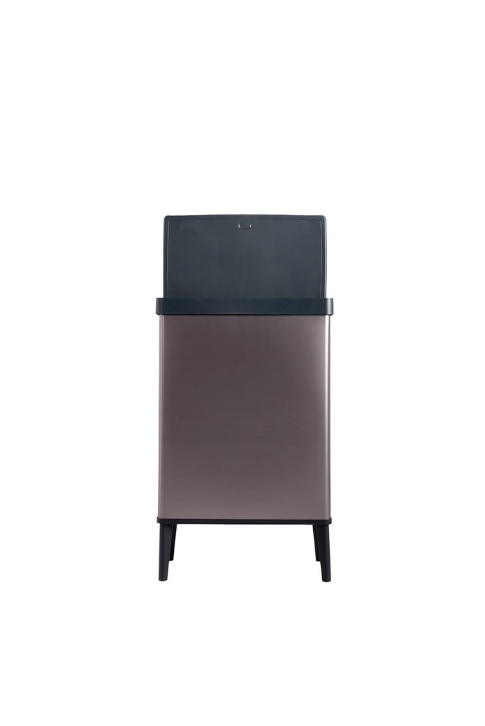 Pattumiera Alta 54L Keter Verto High 43,5x26,5x68,7 cm in Plastica Rosa Perla