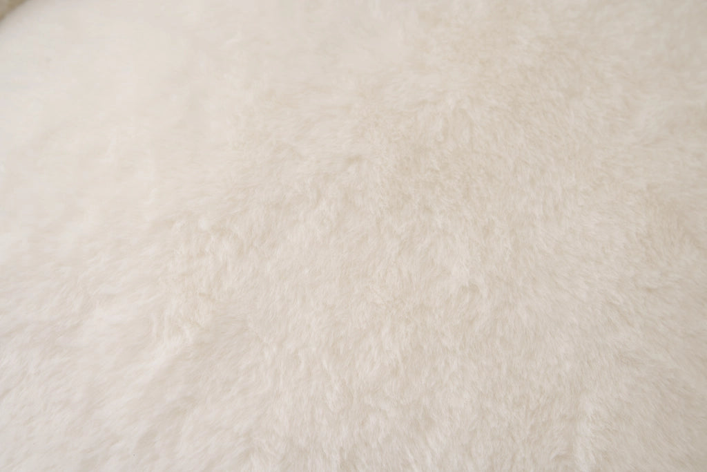 POUF Sacco in poliestere beige, piccolo, per cameretta e zona lettura