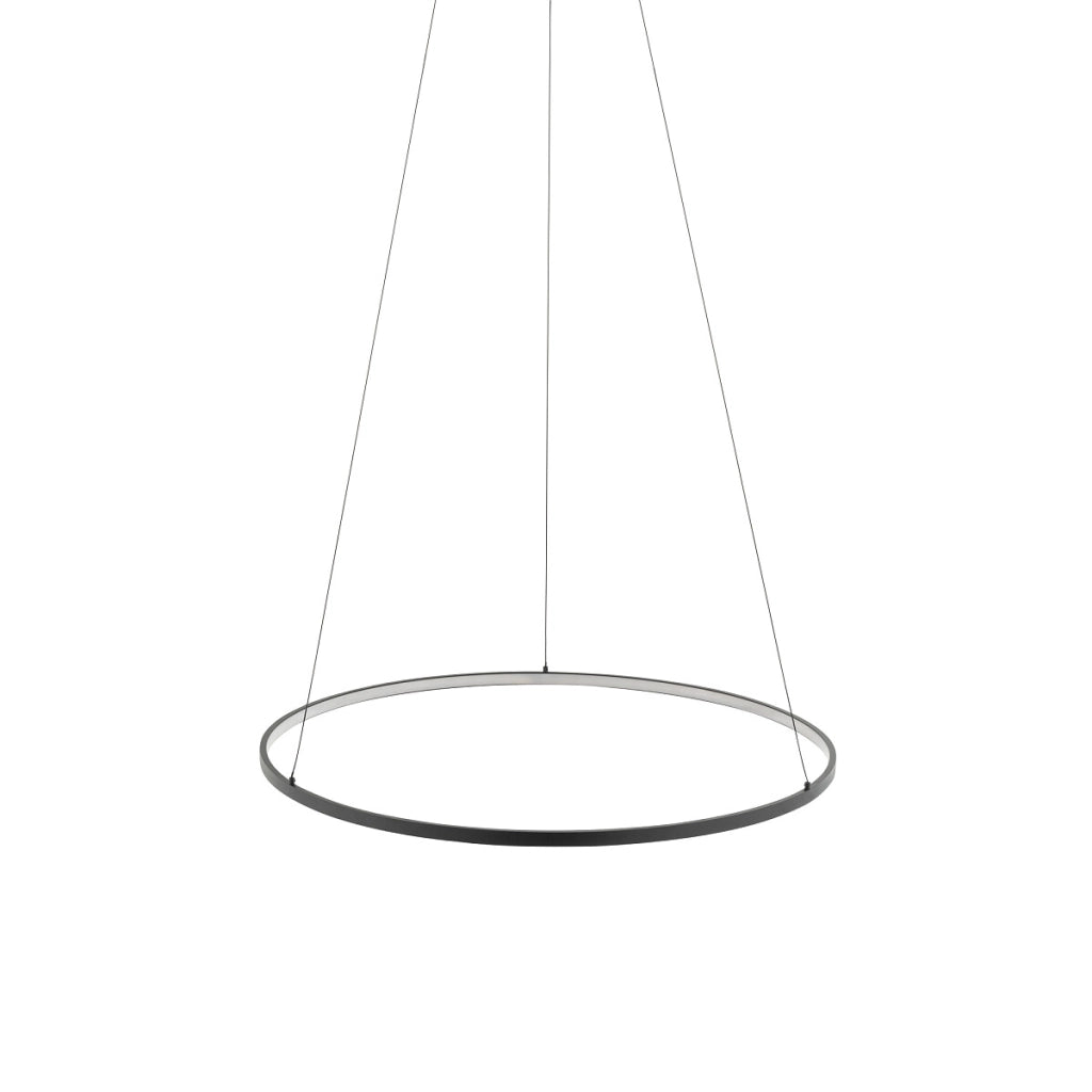 Sospensione LED Nowodvorski Circolo M nera Ø60 4000K