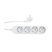 SHELLY POWER STRIP 4 GEN4 WHITE - Ciabatta intelligente con monitoraggio energetico