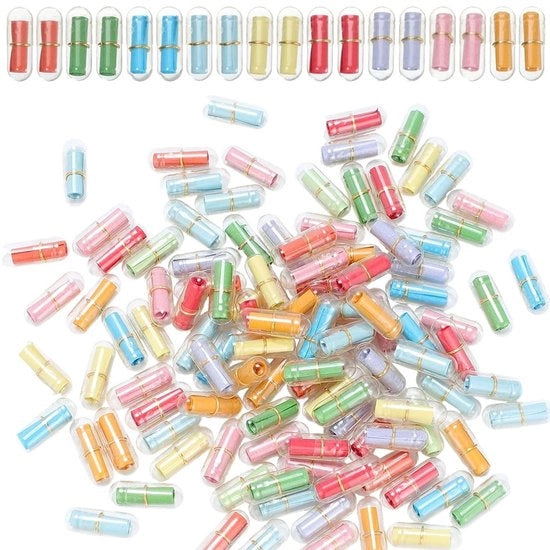 200 Mini Bottiglie di Vetro per Progetti Creativi e DIY