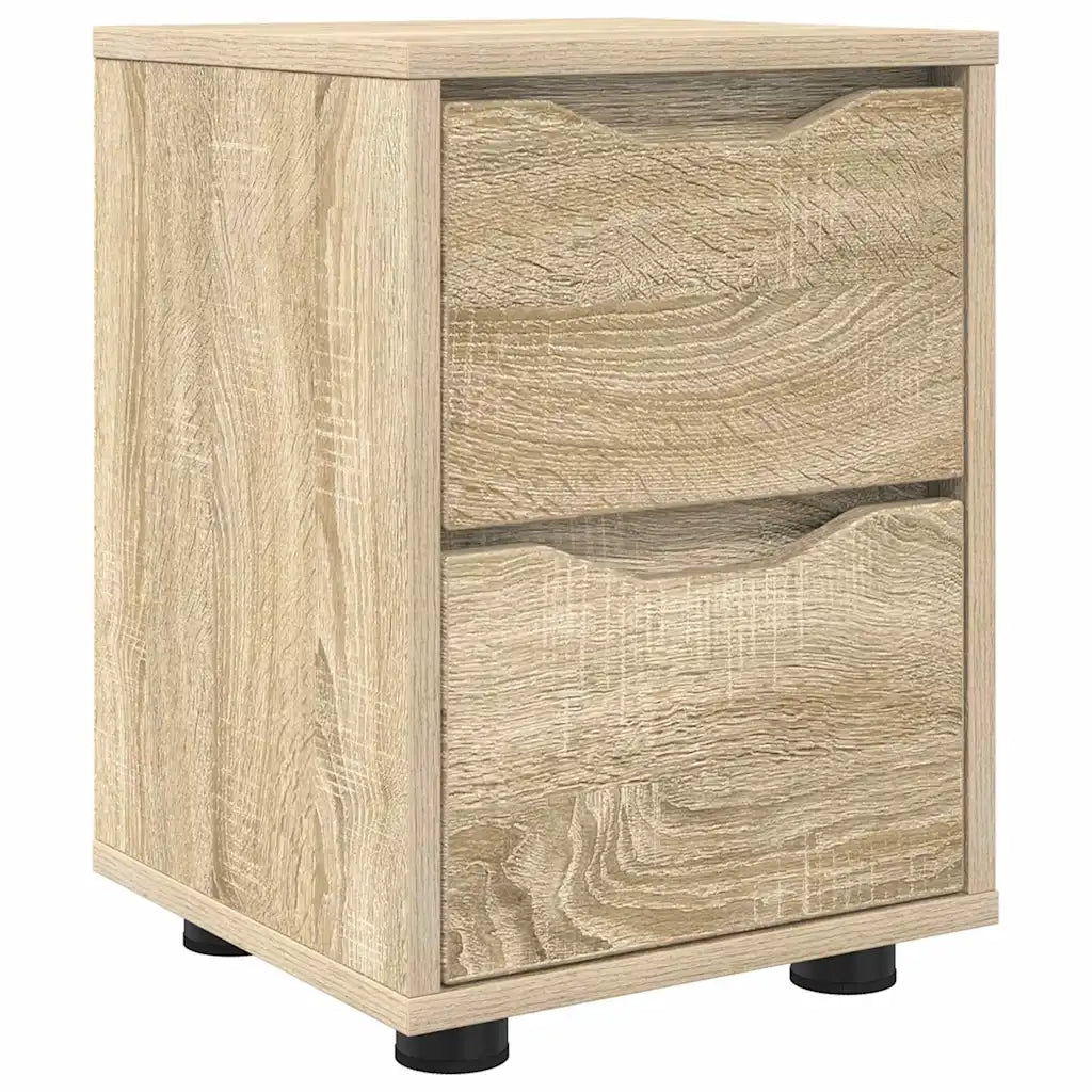 Comodino Rovere Sonoma 30,5 x 30 x 43 cm Legno multistrato 888801
