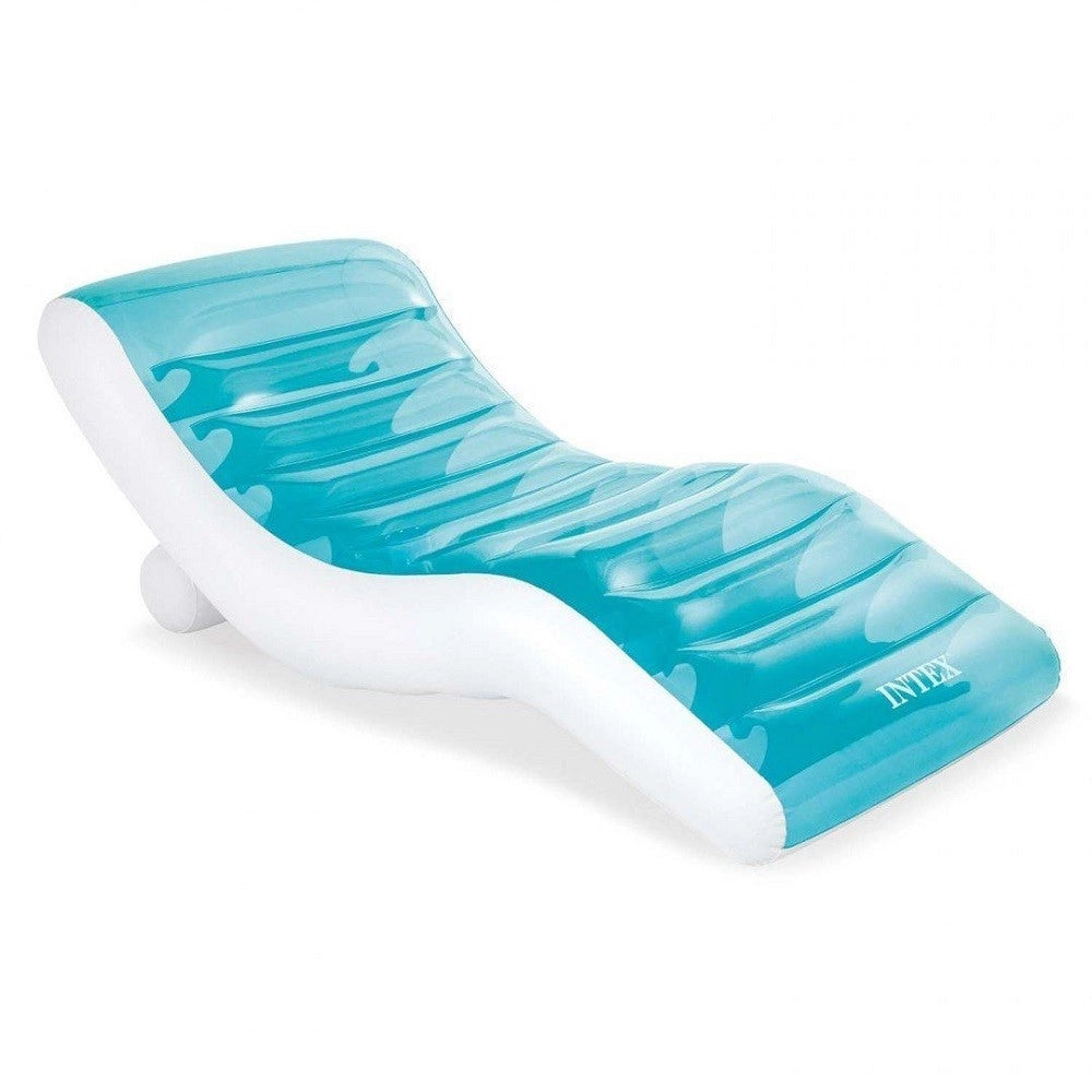 Trade Shop - Materassino Poltrona Splash Lounge 191 X 99 Cm Spiaggia Piscina Giardino 56874 -