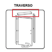 1cf  traverso battente per porta mod.microtec rover/bianco cm.210x70 cod:ferx.603220