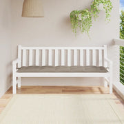 Cuscino per Panca-Cuscini per panchina Tortora 180x50x7 cm in Tessuto Oxford