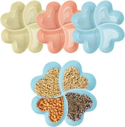 3 snackplanken in plastica, banchi di frutta con sacchetti, snack dies, snackbanchi riutilizzabili, banchi di frutta, colorazione blu smaltato, abricot, colore rosso, banchi di frutta, sacchetti per appunti, dessert