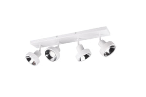 Faretto da Interno a LED in Metallo Bianco Opaco