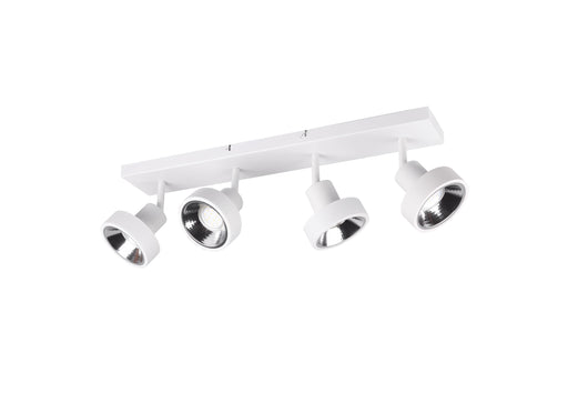 Faretto da Interno a LED in Metallo Bianco Opaco