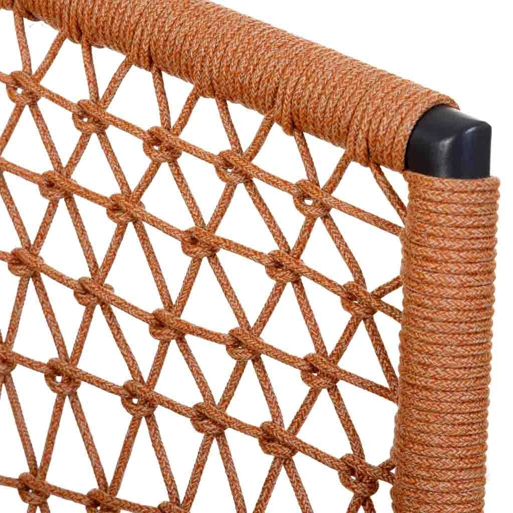 Sedia in corda beige 57x62x79