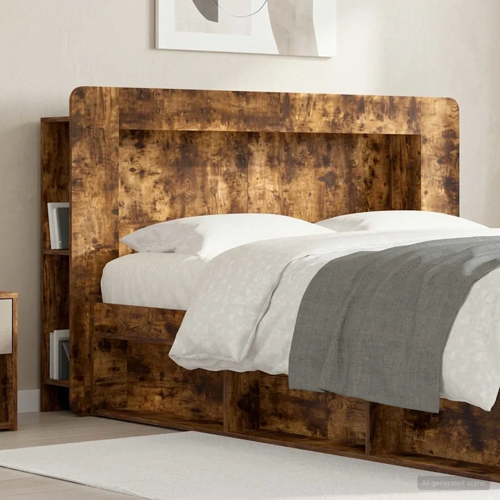 Testata del letto Rovere Fumo Legno ingegnerizzato 8001287