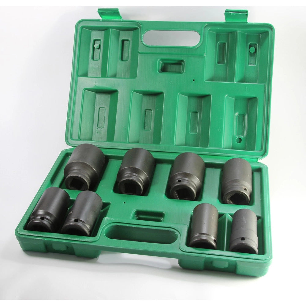 Trade Shop - Serie Di Bussole Esagonali Da 3/4" Per Avvitatore Ad Impulsi 8 Pz 21-41 Mm -
