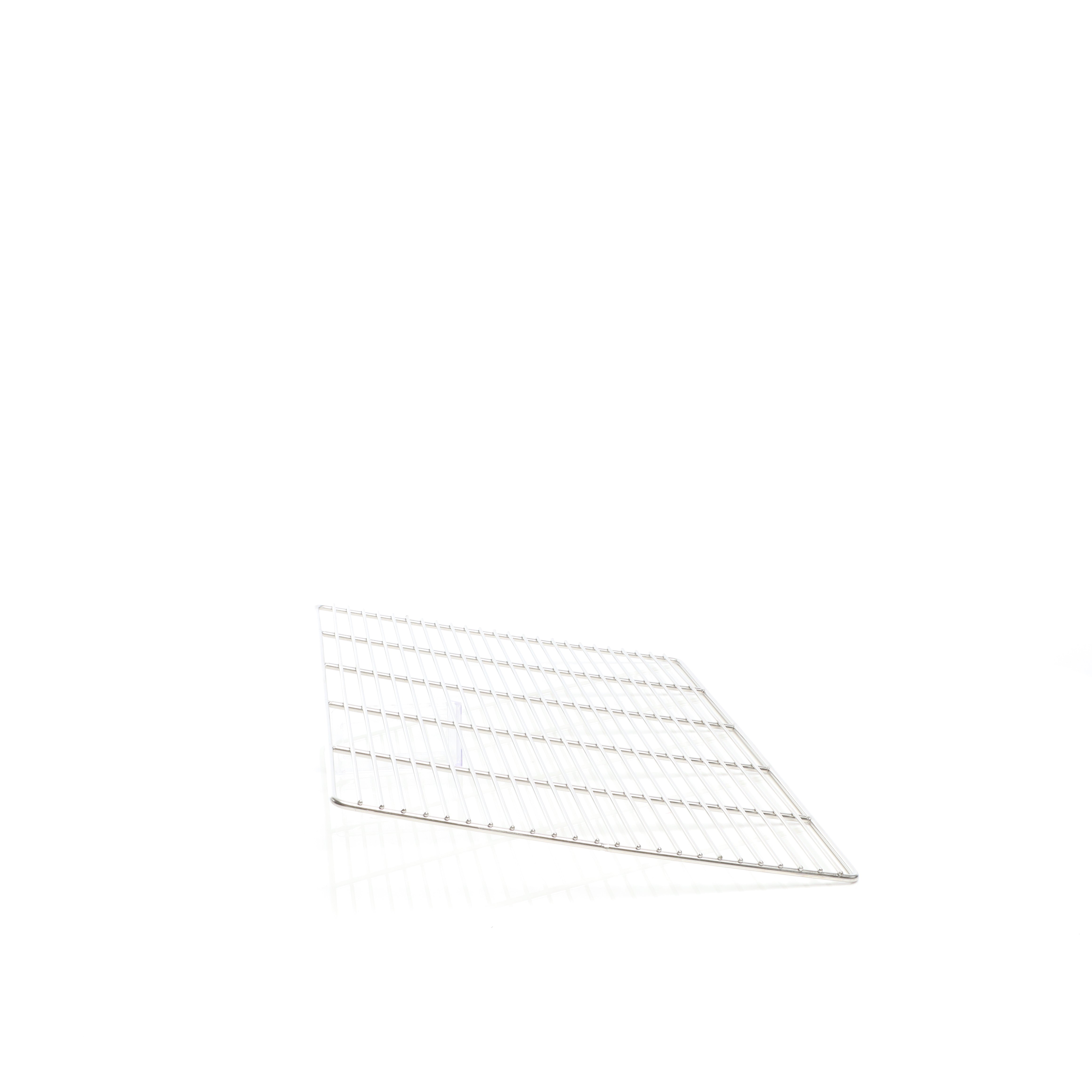 Griglia rettangolare in acciaio inox 60 x 40 cm per barbecue a carbone e a gas