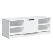 Mobile TV multimediale mensola TV credenza mobile TV sala da pranzo soggiorno camera da letto 102 x 35,5 x 36,5 cm legno ingegnerizzato bianco 02_0025578