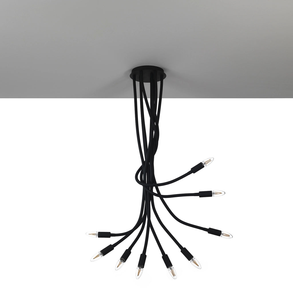 Lampadario ORIX nero