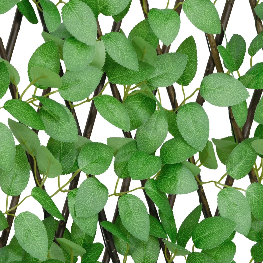 Traliccio Edera Artificiale Espandibile 5 pz Verde 180x65 cm CFW5694686